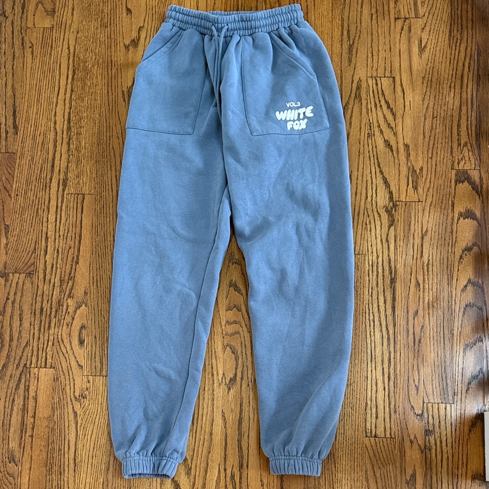 White Fox Offstage Sweatpants in color Ocean